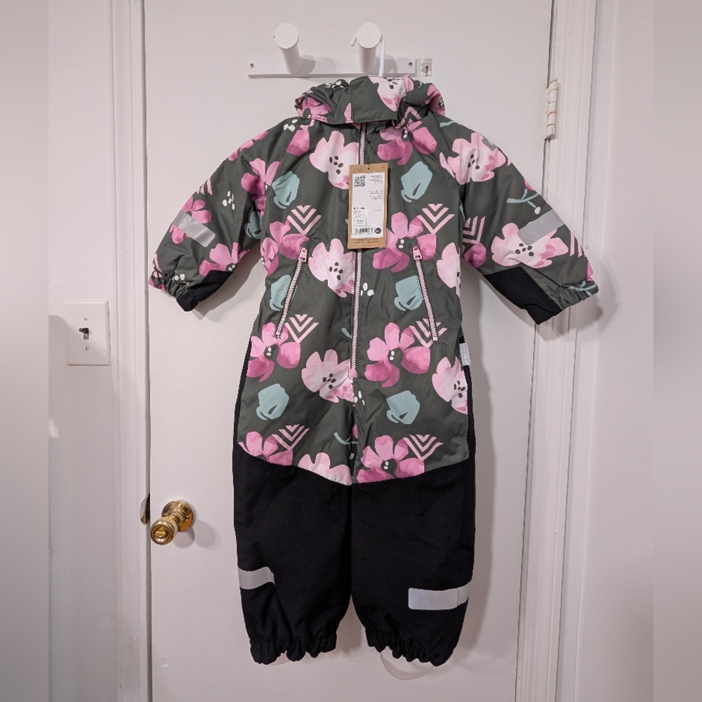 Reima Kurikka Kids Waterproof Snowsuit Thyme Green 3T